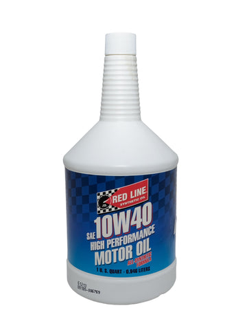 Red Line 10W40 Motor Oil Quart - DRS Motorsport