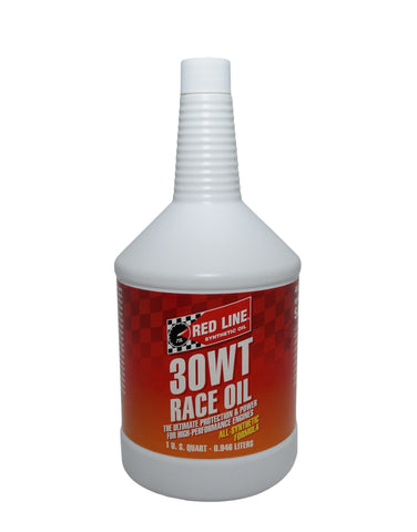 Red Line 30 WT (10W30) Race Oil Quart - DRS Motorsport