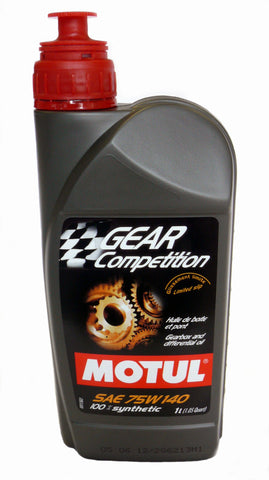 Motul Gear Competition Gearbox & LSD Oil - 1 Liter 75W140 - DRS Motorsport