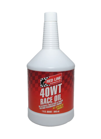 Red Line 40 WT (15W40) Race Oil Quart - DRS Motorsport