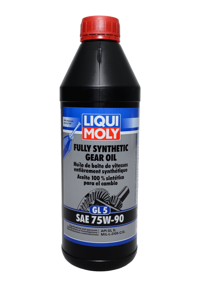 Liqui Moly Fully Synthetic Gear Oil GL5 75w90 LM22090 22090