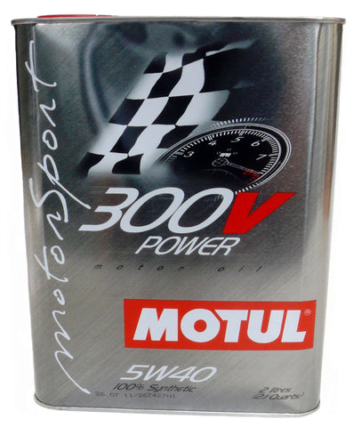 Motul 300V Synthetic Motor Oil - 2 Liters 5W40 - DRS Motorsport