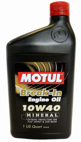 Motul Break In Oil - 1 Qrt 10W40 Mineral - DRS Motorsport