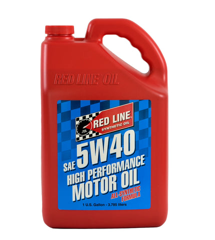 Red Line High Performance Motor Oil - 1 Gallon SAE 5W40 - DRS Motorsport