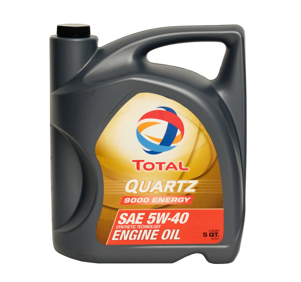 Engine Oil - Total Quartz 9000 Energy - 5W-40 Synthetic (1 Quart) • Guten  Parts